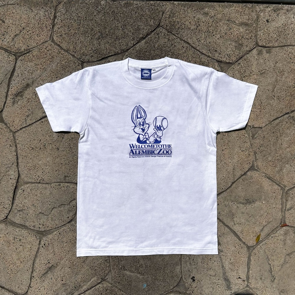 Welcome to the Alembic Zoo s/s tee (white)