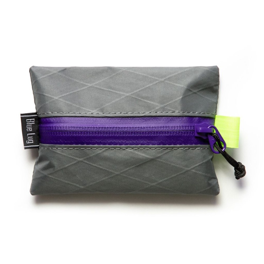 BLUE LUG / tissue pouch (x-pac gray/purple)
