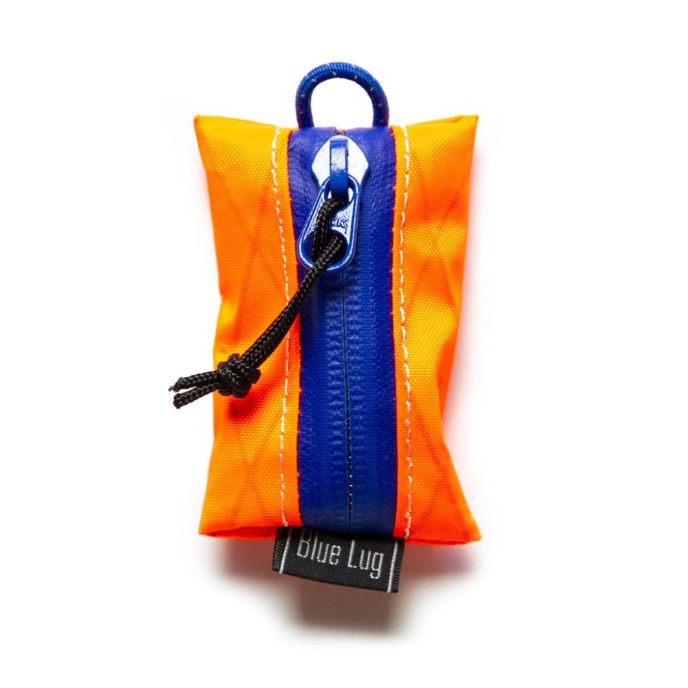 BLUE LUG / kozeni pouch (x-pac orange/blue)