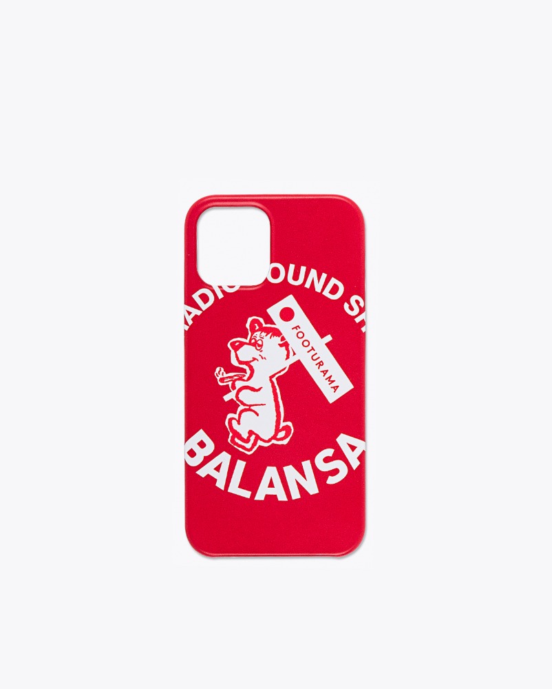BALANSA - CAR RADIO SOUND IPHONE 12 CASE (red)