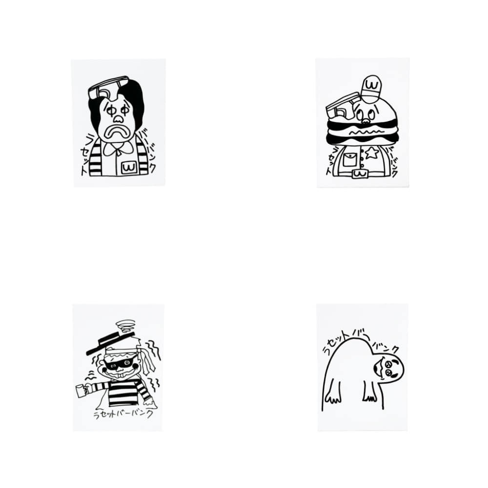 Ken Kagami × Russet Burbank Sticker Set