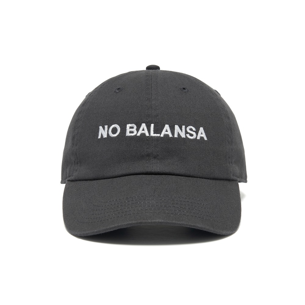 BALANSA X NOCOFFEE BASE BALL CAP (CHARCOAL)