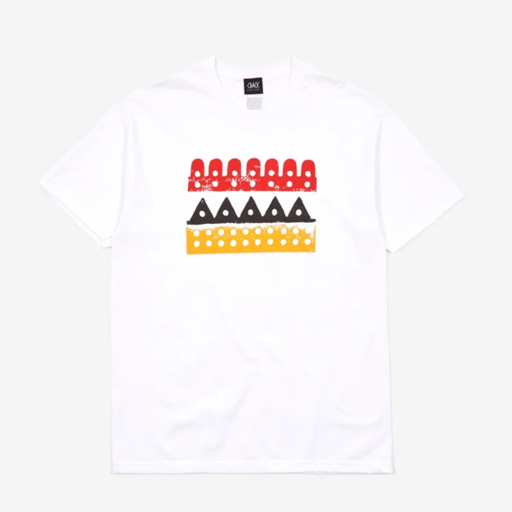 HOME CRACK GALLERY T-SHIRT WHITE