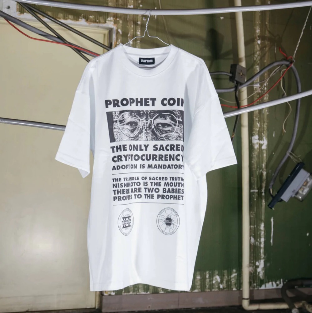NISHIMOTO IS THE MOUTH PROPHET COIN S/S TEE