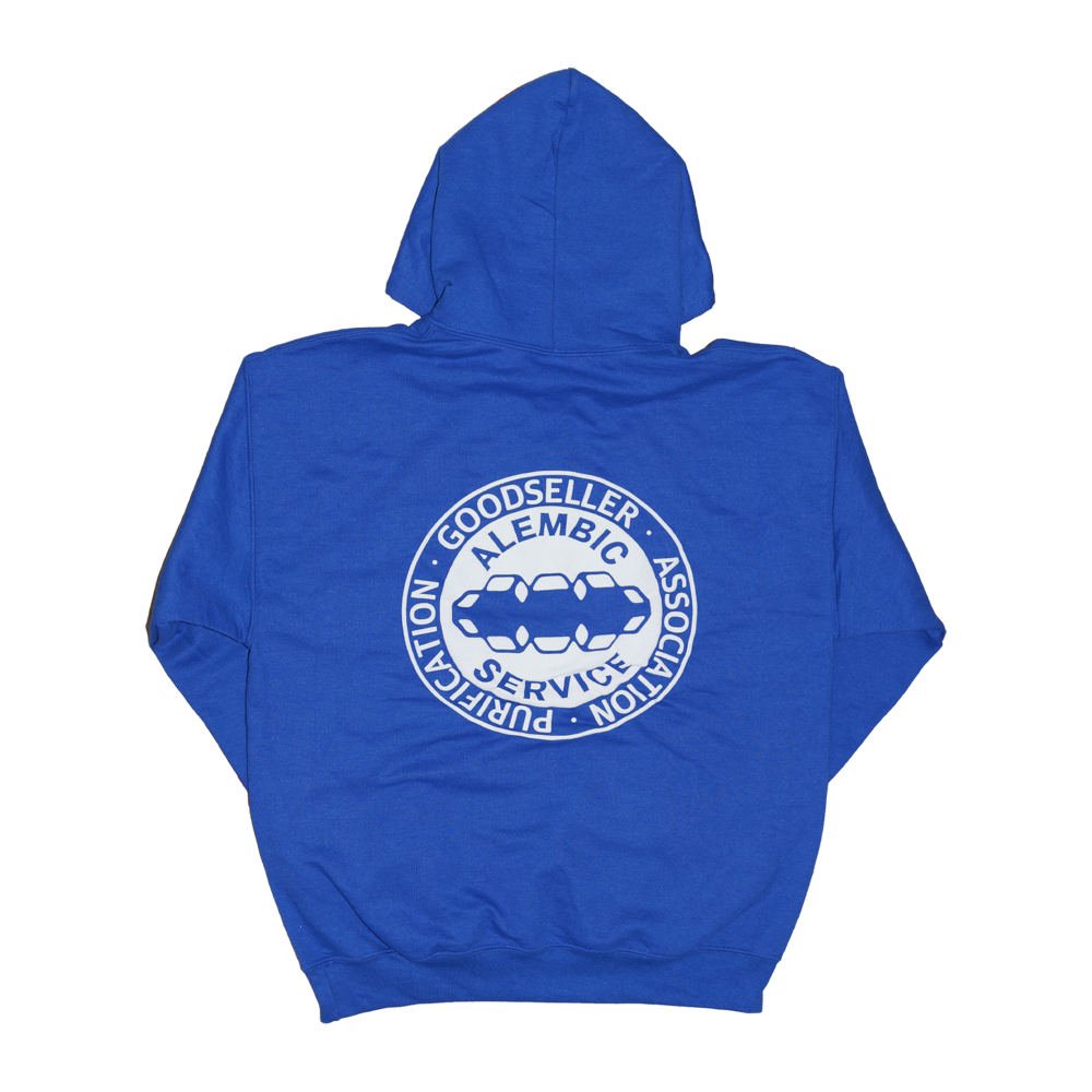 alembic logo hoodie blue