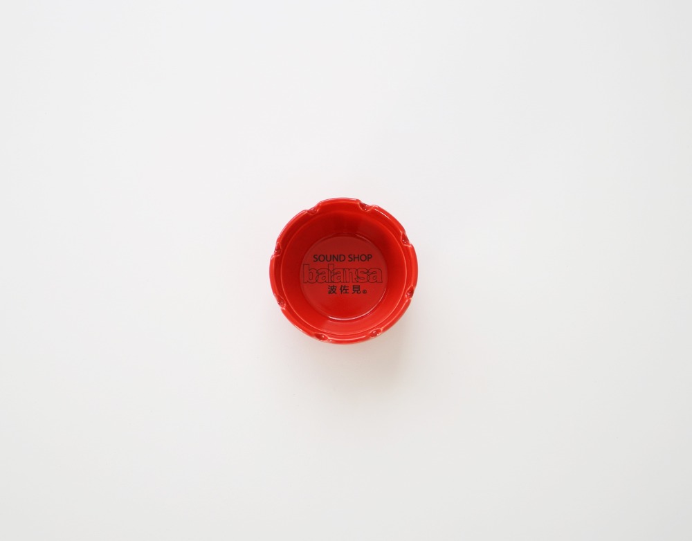 HASAMI / balansa ashtray red