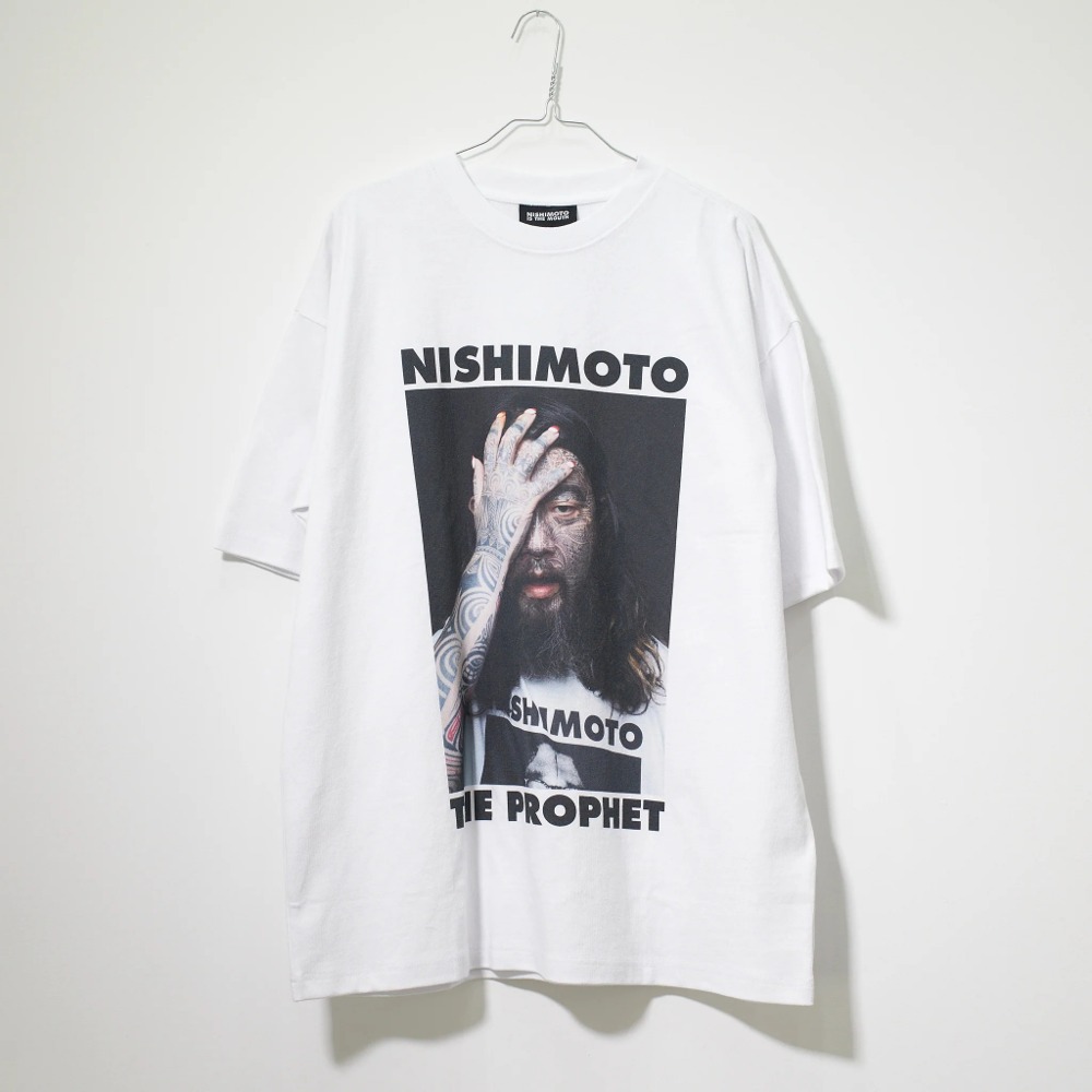 NISHIMOTO IS THE MOUTH PHOTO S/S TEE NIM-M51 WHITE