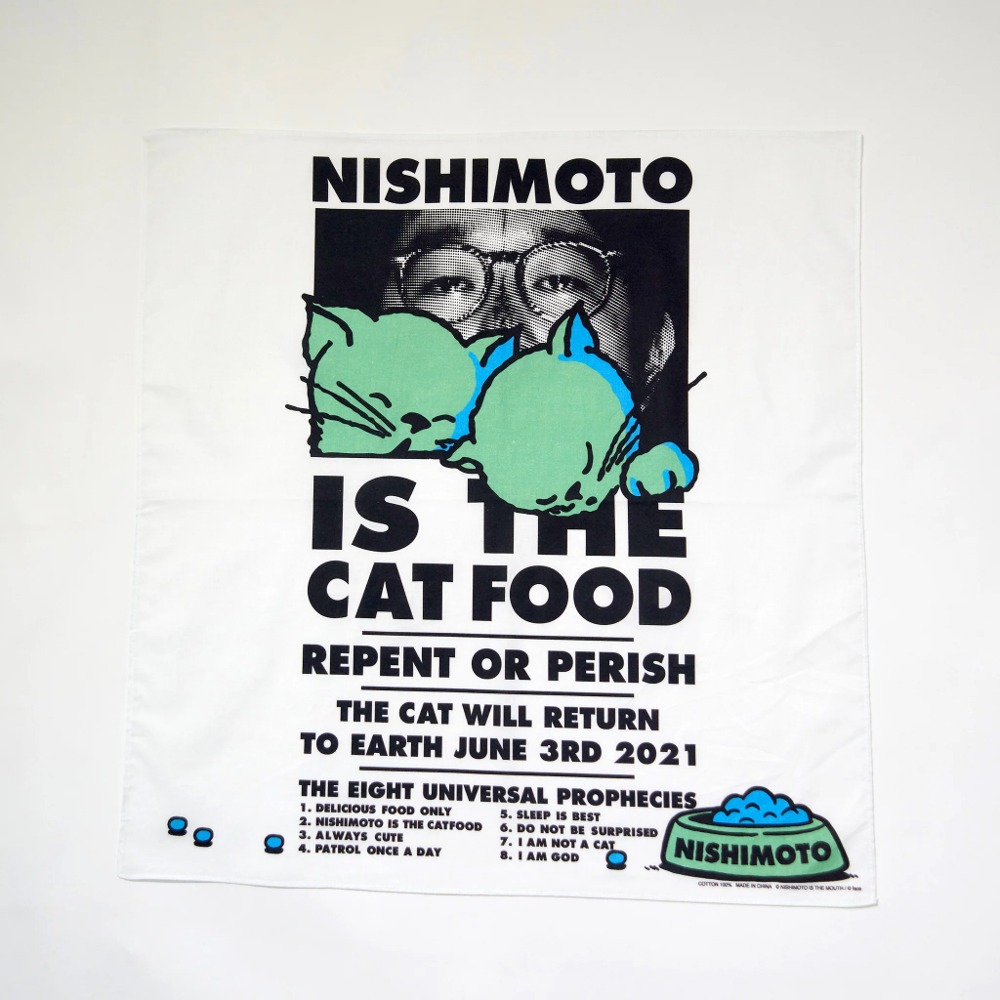 NISHIMOTO IS THE MOUTH × face BANDANA NIMFC-05 MULTI
