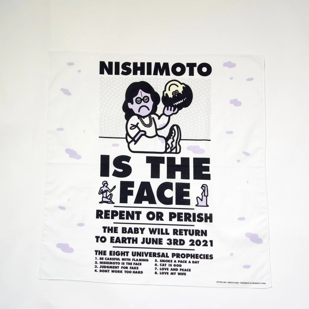 NISHIMOTO IS THE MOUTH × face BANDANA NIMFC-04 MULTI