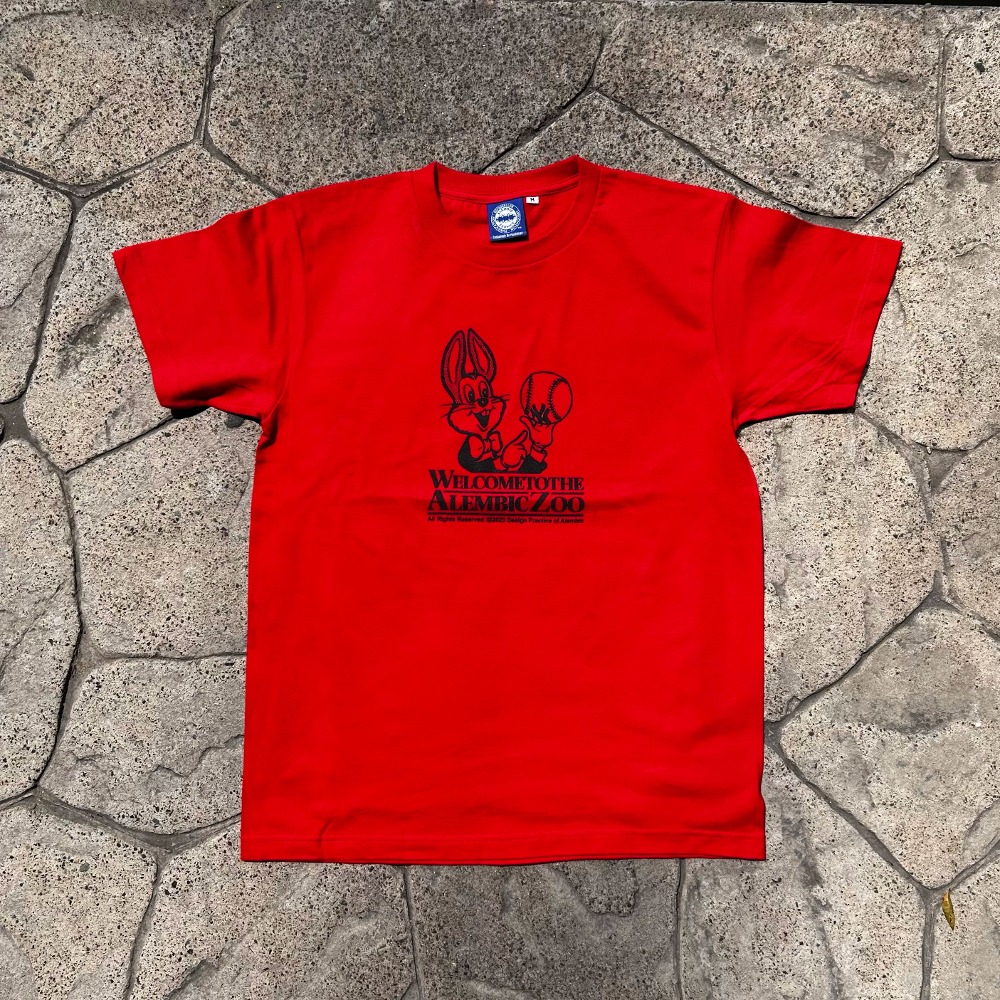Welcome to the Alembic Zoo s/s tee (red)