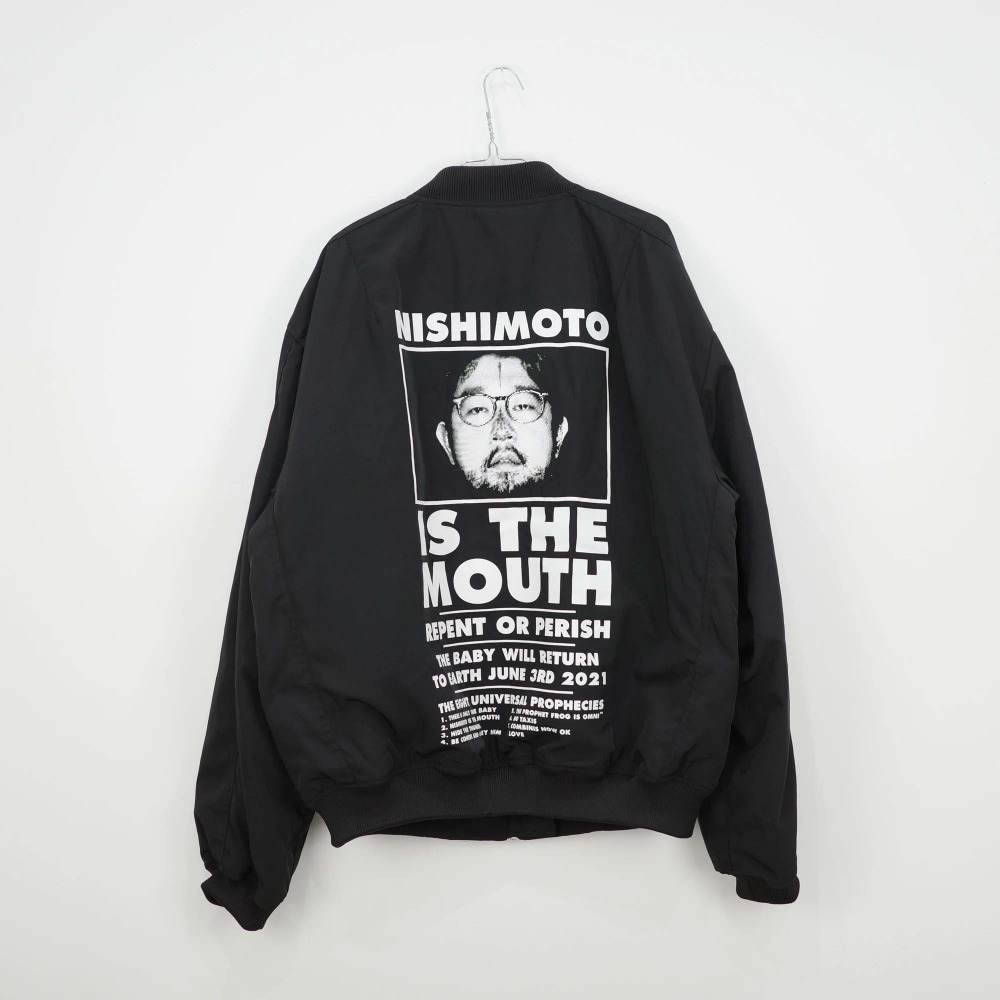 NISHIMOTO IS THE MOUTH CLASSIC MA-1 NIM-O04 BLACK