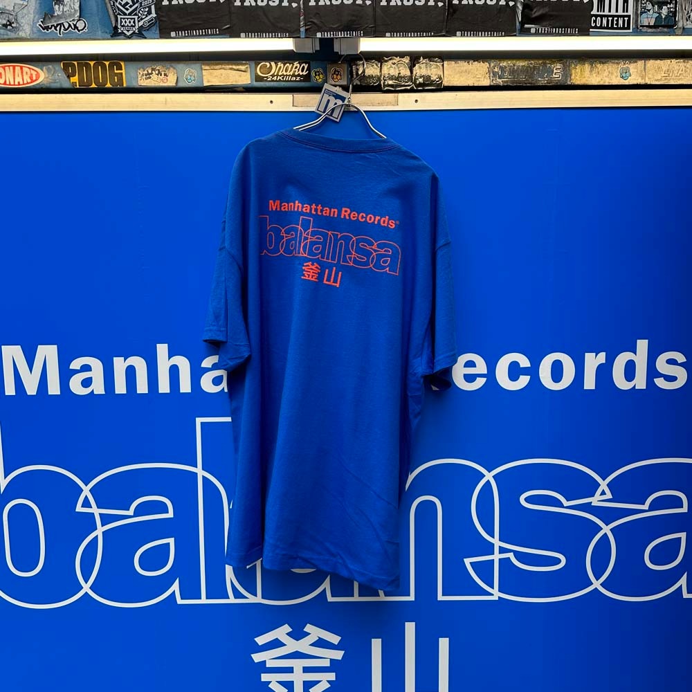Manhattan Records / Balansa SSB Logo S/S Tee (blue)