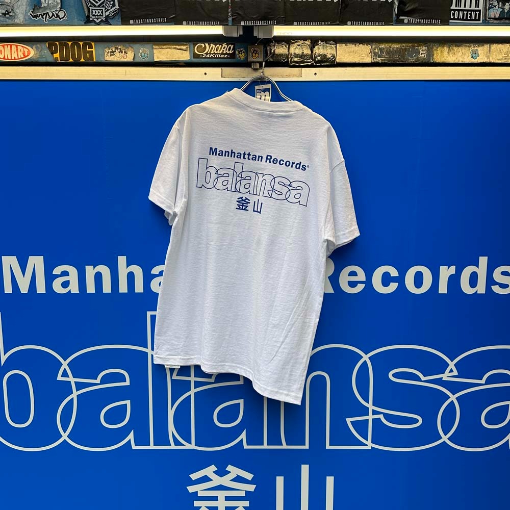 Manhattan Records / Balansa SSB Logo S/S Tee (white)