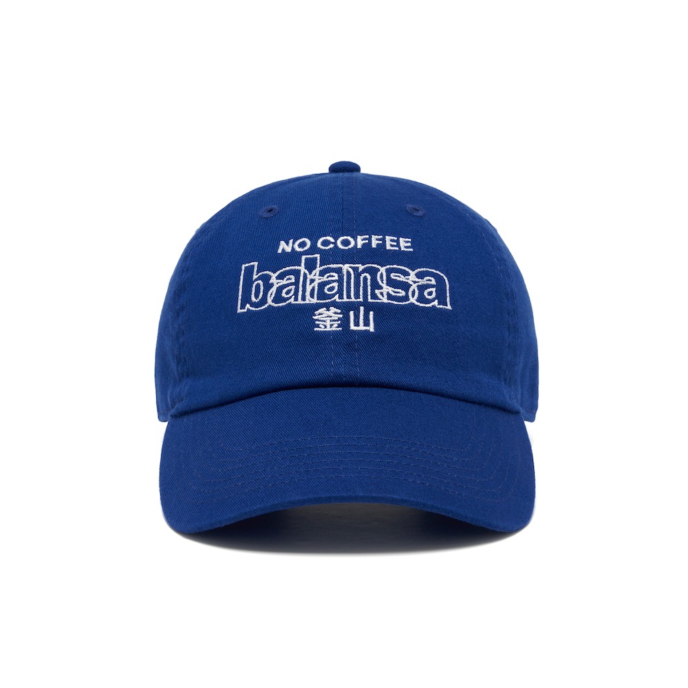 BALANSA X NOCOFFEE BASE BALL CAP (BLUE)