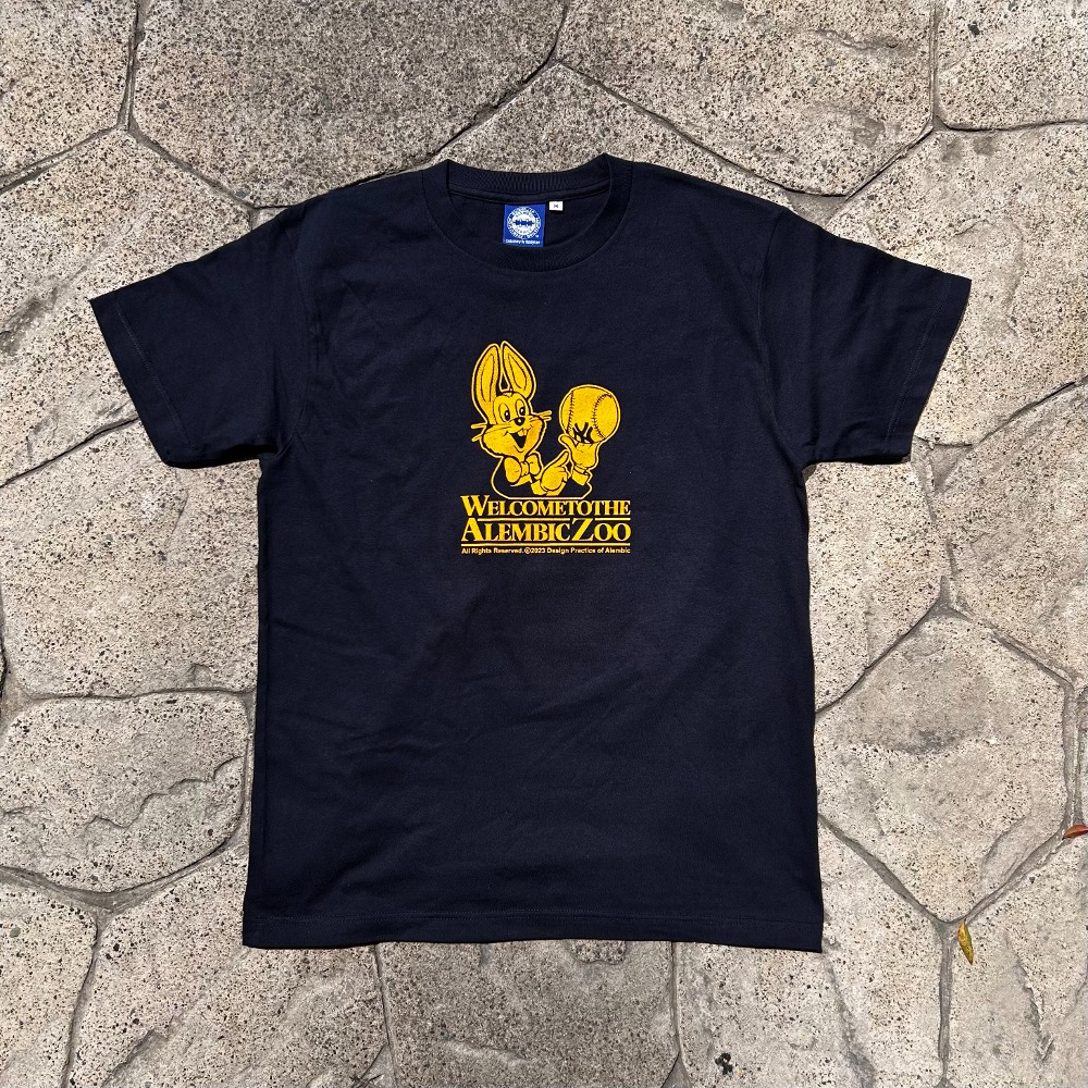 Welcome to the Alembic Zoo s/s tee (navy)