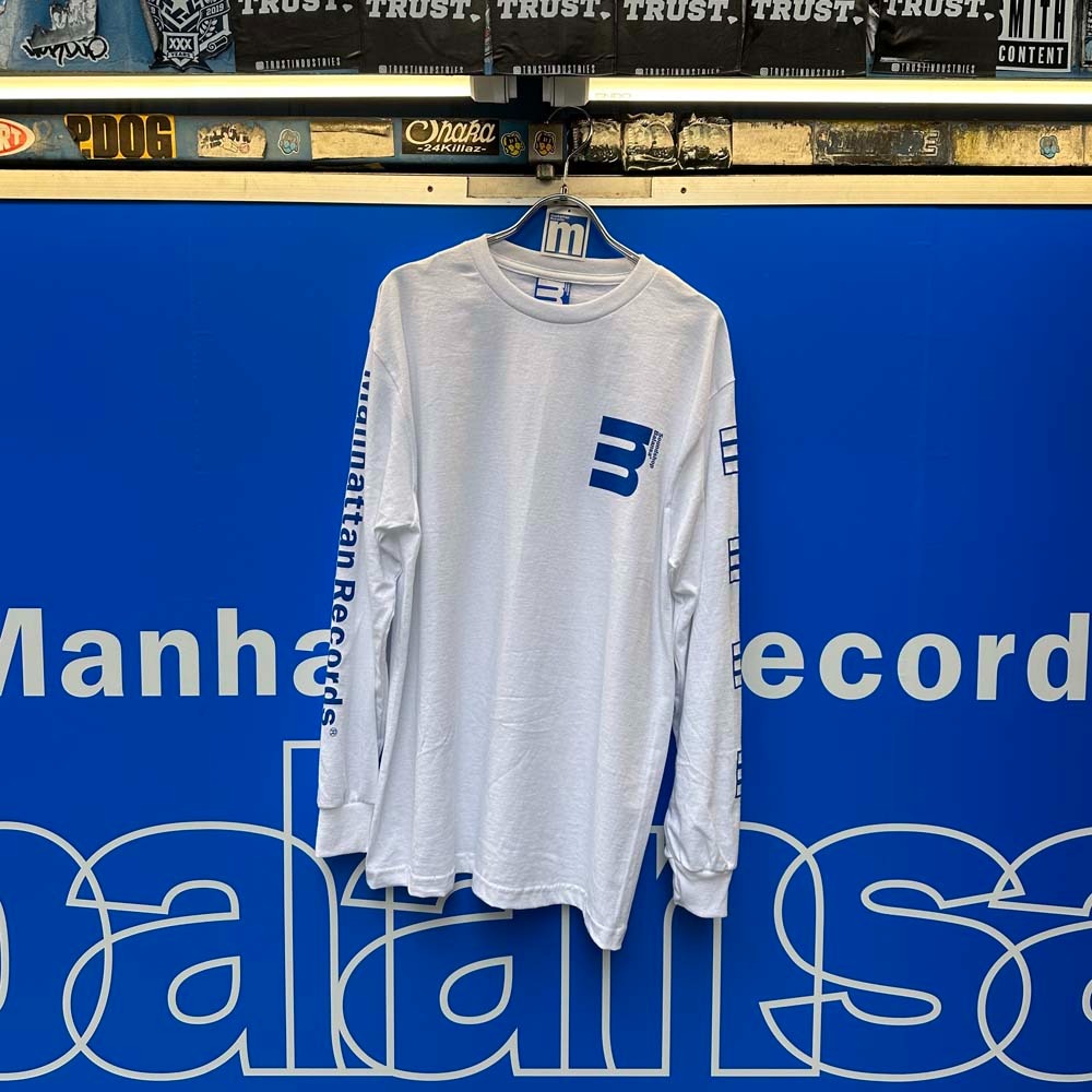 Manhattan Records / Balansa L/S Tee (white)